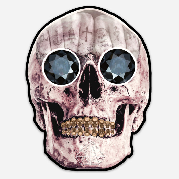 Dark Skull Sticker
