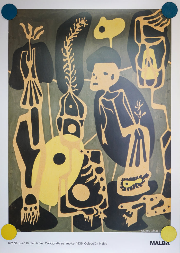 Paranoid Radiography Poster by Juan Batlle Plans