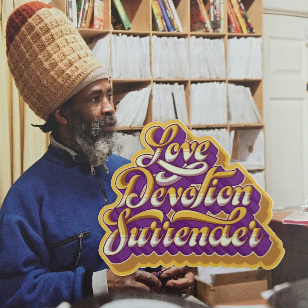 Love Devotion Surrender Sticker (Yellow)