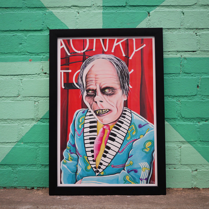 Honky-Tonk-Monster Art Print - Phantom Of The Grand Ole' Opry