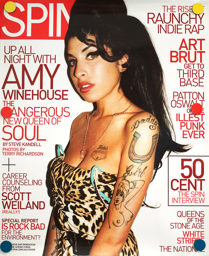 Amy Winehouse Spin Magazine Poster