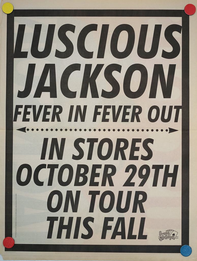 Lucious Jackson 2-Sided Poster