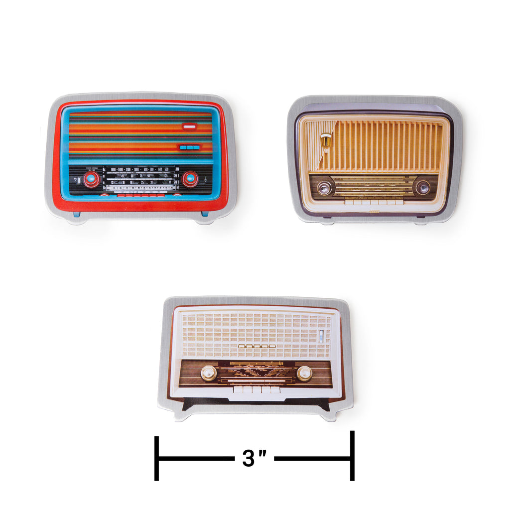 Magnets by Real Cool Vibe - Vintage Radios