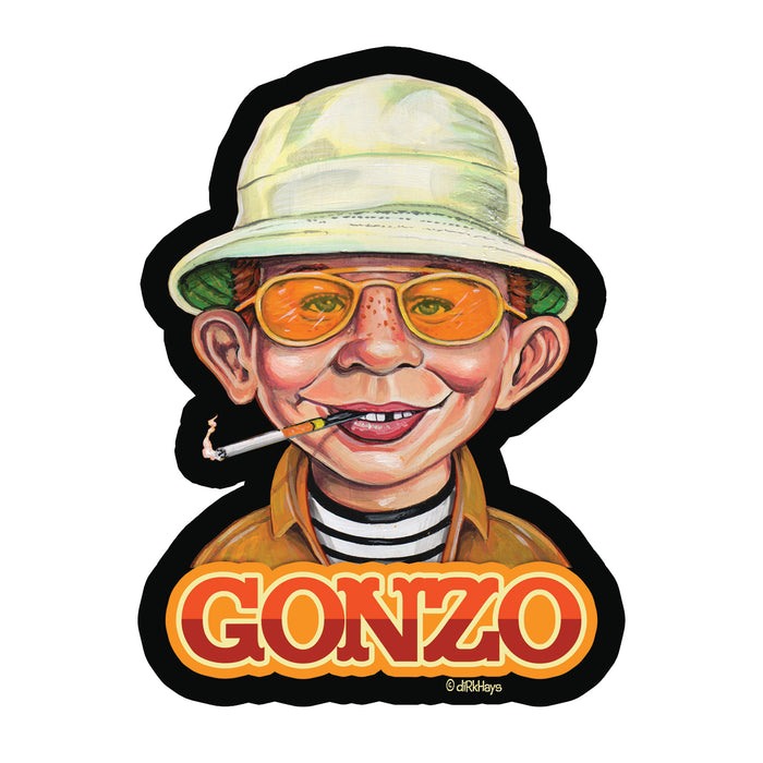 Alfred E. Neuman (Gonzo) Sticker